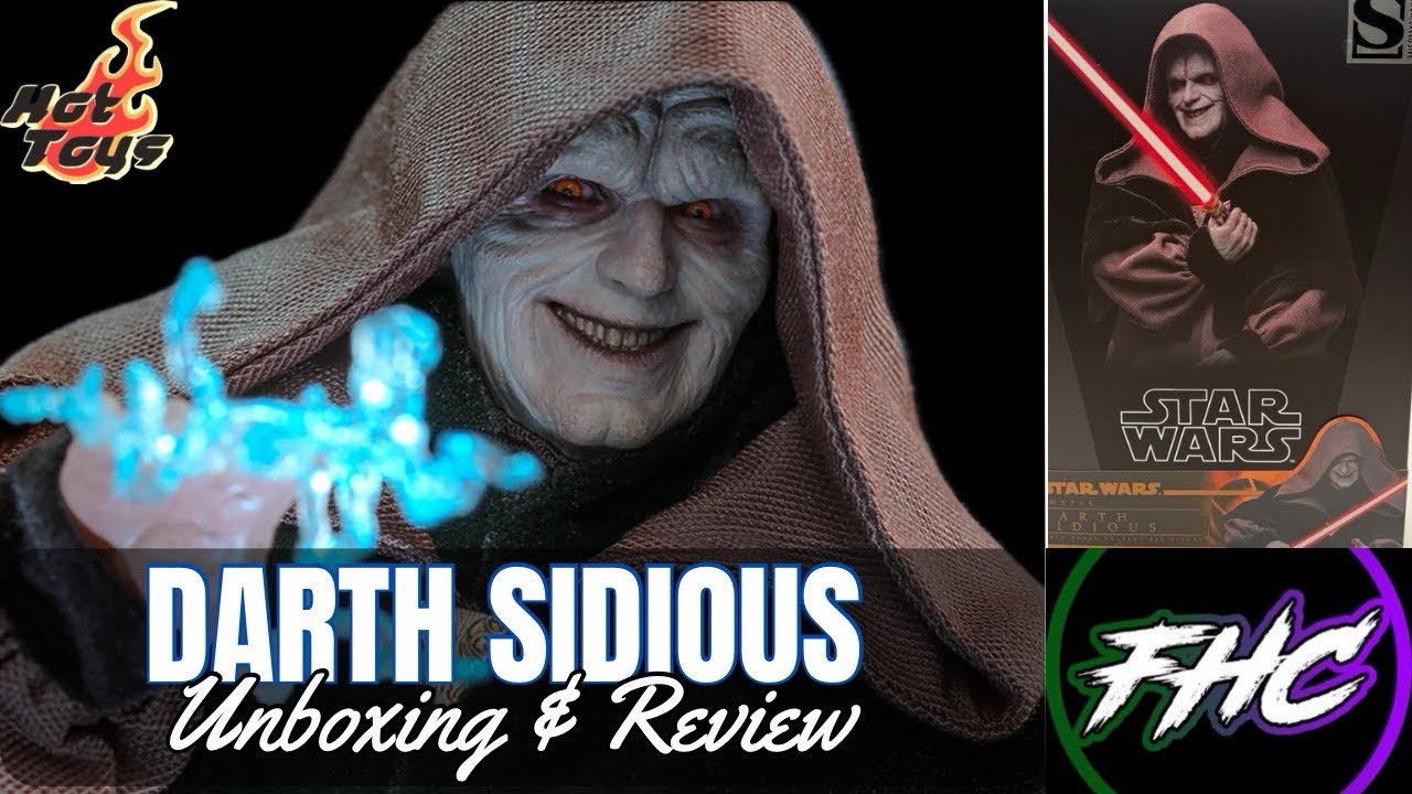 Hot Toys Unboxing/Review Darth Sidious MMS 745B 