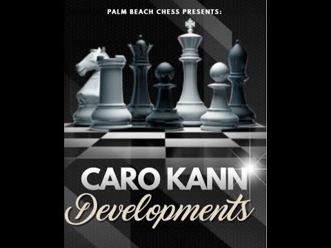 Caro-kann Defense Chess Opening Poster black Version Chess 