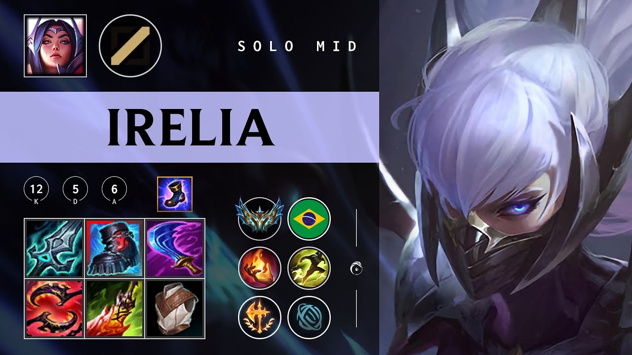 Irelia Mid vs Twisted Fate - BR Challenger Patch 26.02