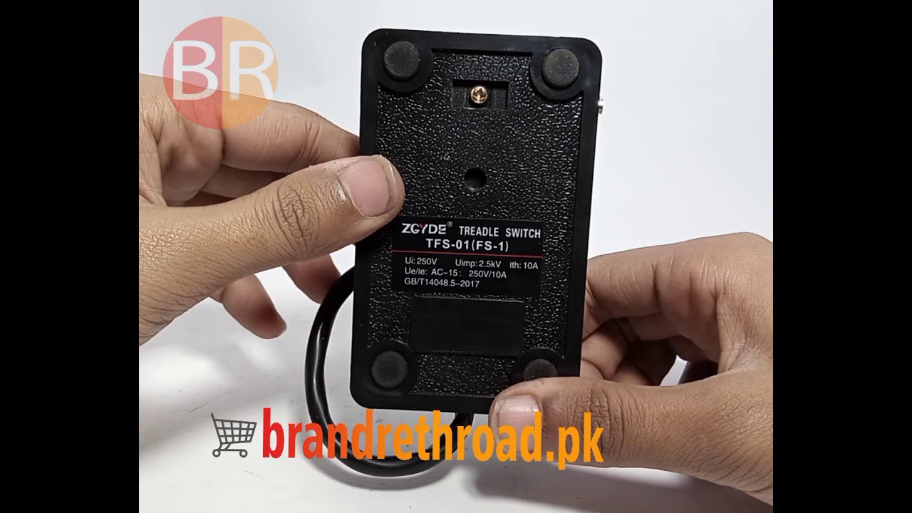 TFS-01 FS-1 Black Plastic Footswitch Quality Assurance in Pakistan