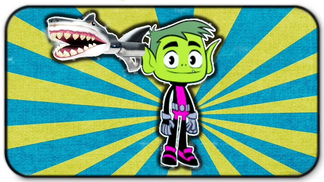 Roblox Super Hero Tycoon Beast Boy With A Shark Gun Youtube - beast boy in roblox roblox superhero tycoon