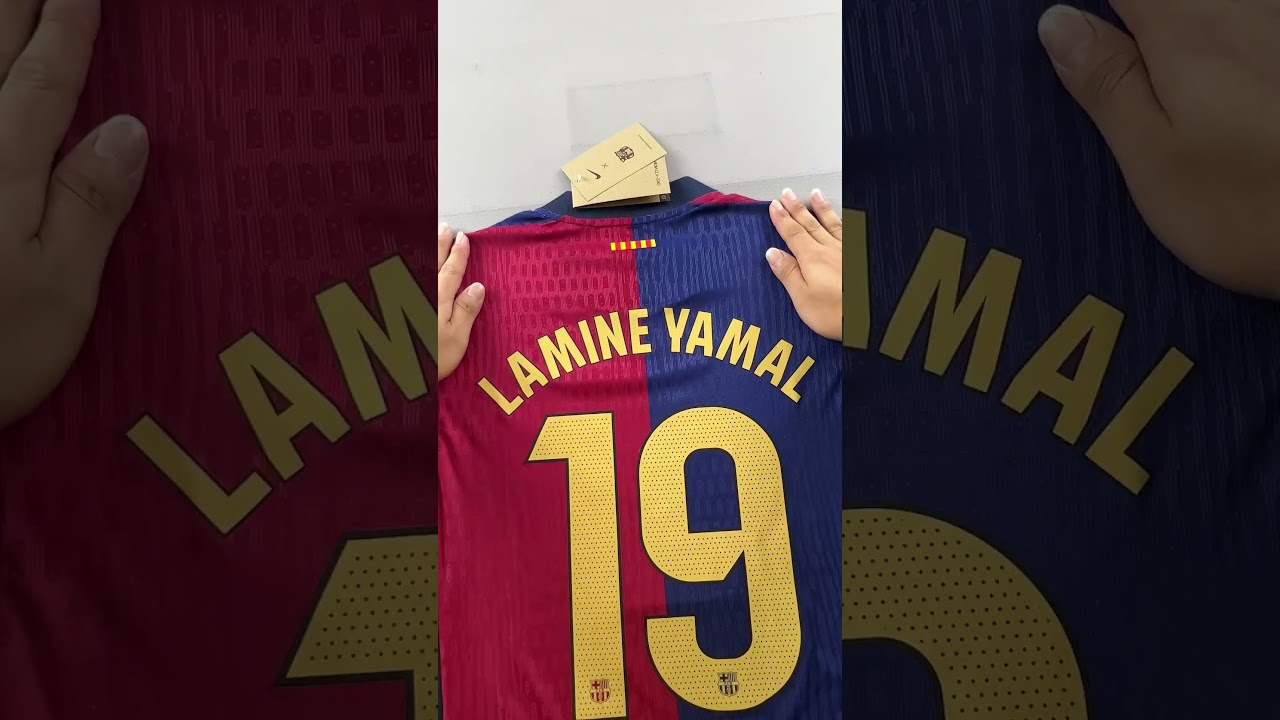 24-25 Barcelona x Travis Scott Home Kit Player Version Shirt Jersey factory