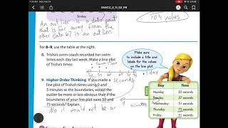 Lesson 11-2 Creating Line Plots 4th Grade EnVision Math