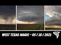 Tornado Near Lamesa TX &amp; Long-Lived Supercell | May 18th, 2021 | STORM CHASING