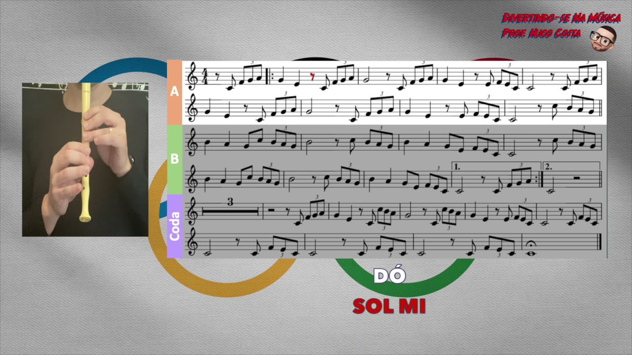 Chariots of Fire - Karaoke flauta de bisel (Doce)