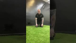 Wall straddle stretch
