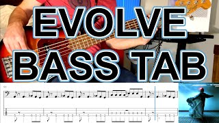 EVOLVE - The Warning (Bass Cover   Tab)