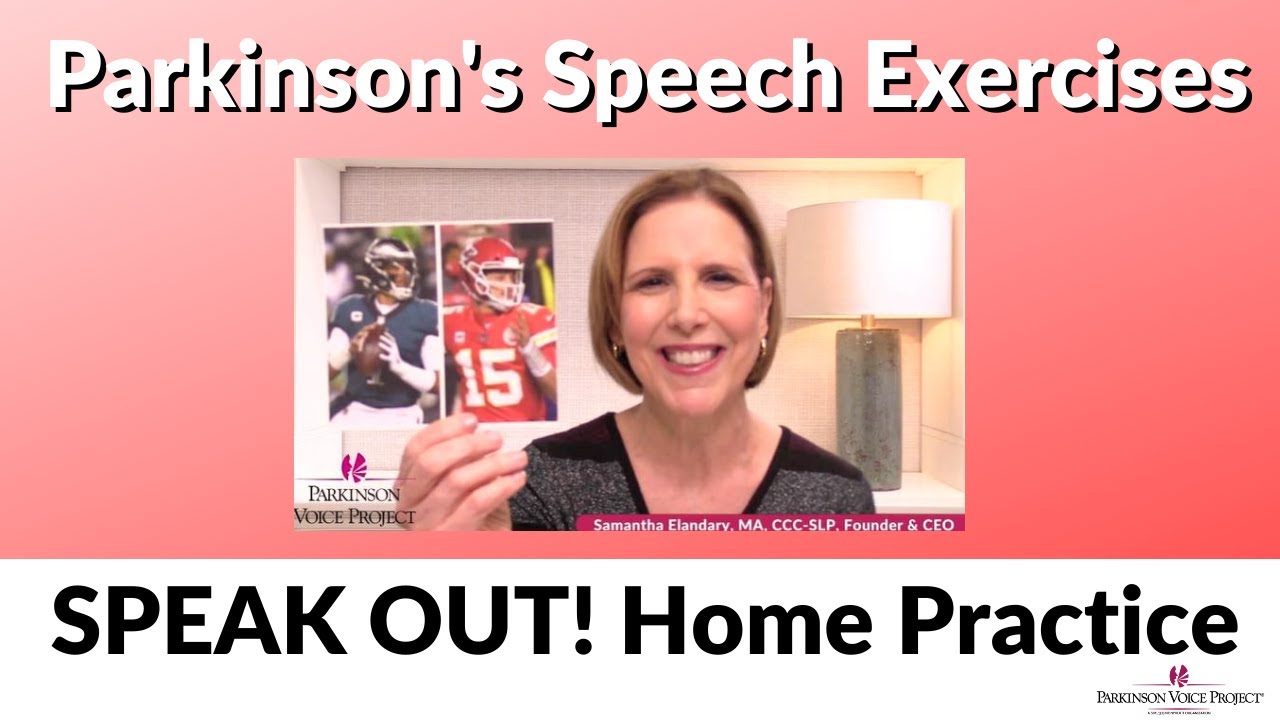 2/10/2023 Parkinson's Speech Exercises Super Bowl Sunday YouTube