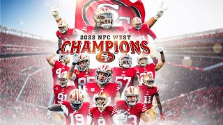 49ers 2022 👀 NFC WEST CHAMPIONS WEEKS 12-18