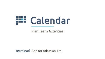 Calendar for Jira Cloud tutorial