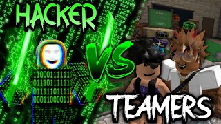 [MM2] Hacker Vs Teamers #42...(Murder Mystery 2) | Roblox