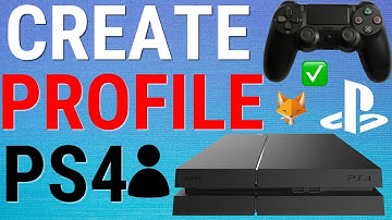 How To Create New PS4 User Profile