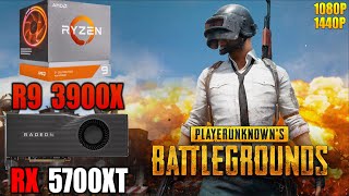 PUBG - Ryzen 9 3900X + RX 5700XT - 1080P/1440P Very Low | Medium | Ultra - Performance Test