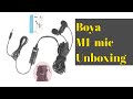 boya m1 mic Unboxing in Telugu | boya m1 mic testing | by Srinu Telugu Tech News