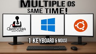 Control ALL Your PCs With ONE Keyboard & Mouse! AT THE SAME TIME!