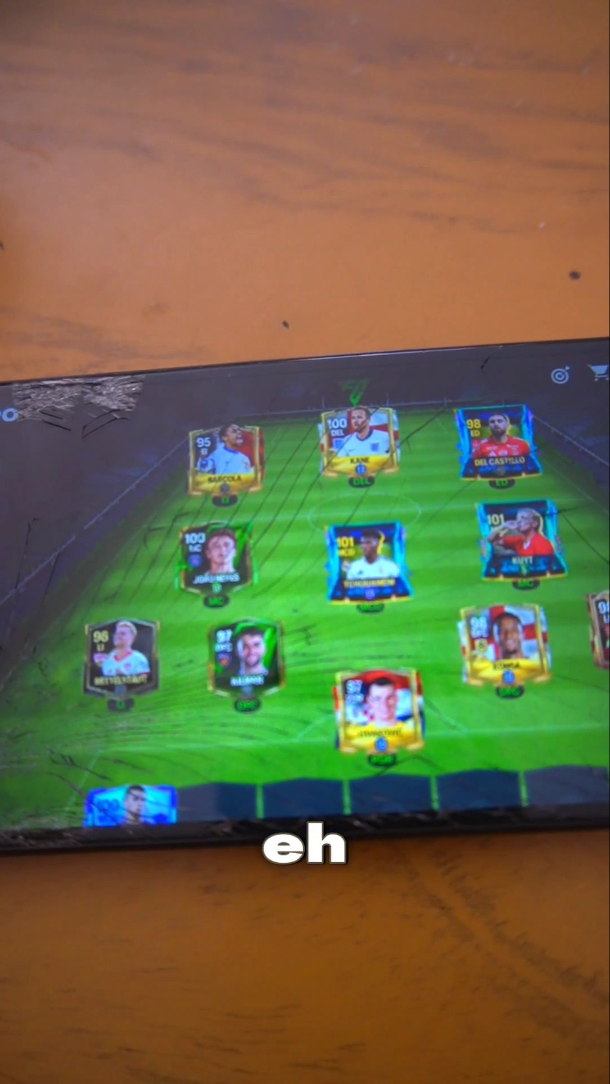 #Equipo de mi #Hermanito #Lucas #FCMOBILE #FC25 #Celular #Roto #Pantalla #FC #Team #FIFA #FDROID