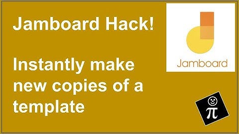 Jamboard TEMPLATE Hack