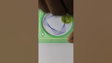 how many rotations did the pen make in total 🙏❤ #Shorts #satisfying #spirograph