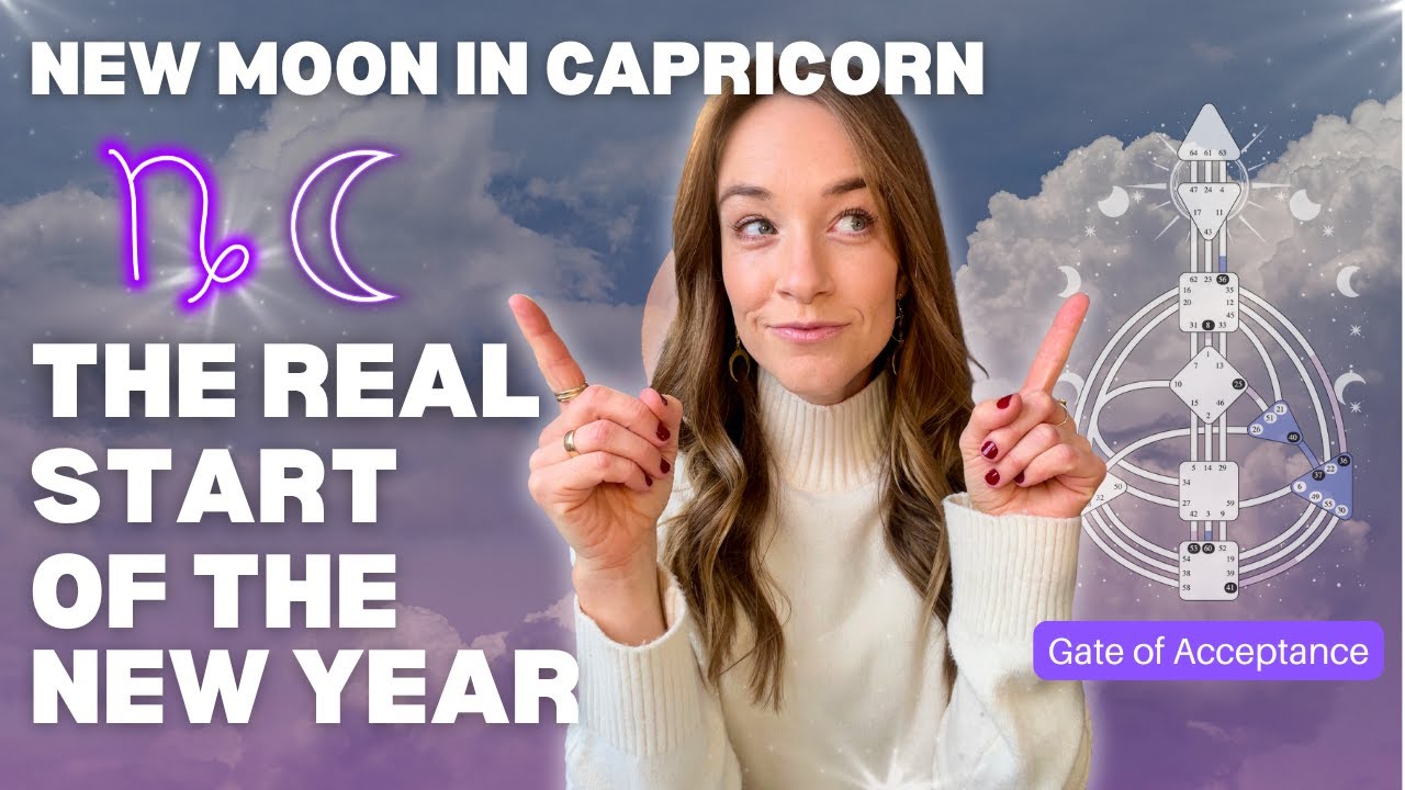 New Moon Capricorn January: Energy Guidance For You - YouTube