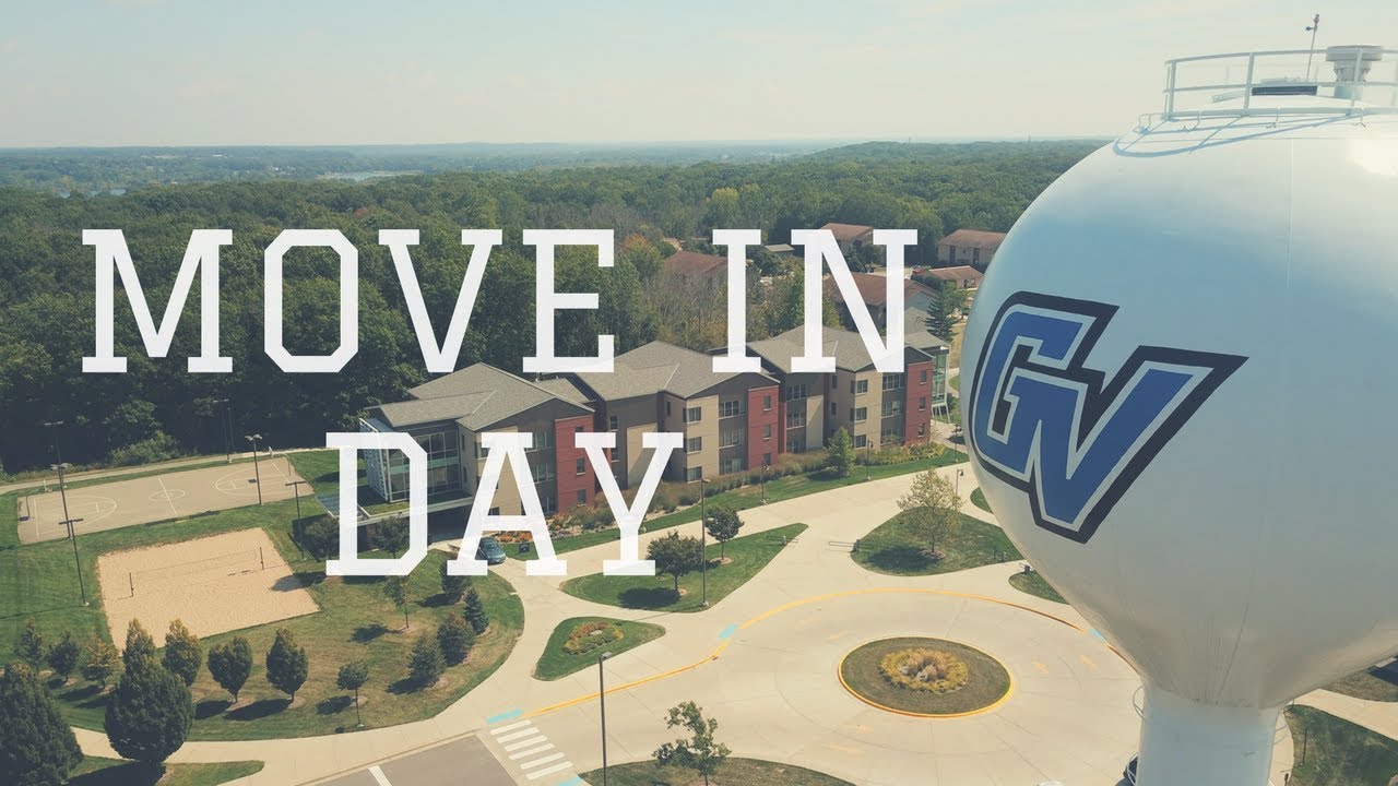 Move In Day! GVSU College Vlog 1 YouTube