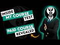 Inside My Trading Course Test 📊 | Paid Course Revealed 😳 | ICT Concepts Urdu 🔥