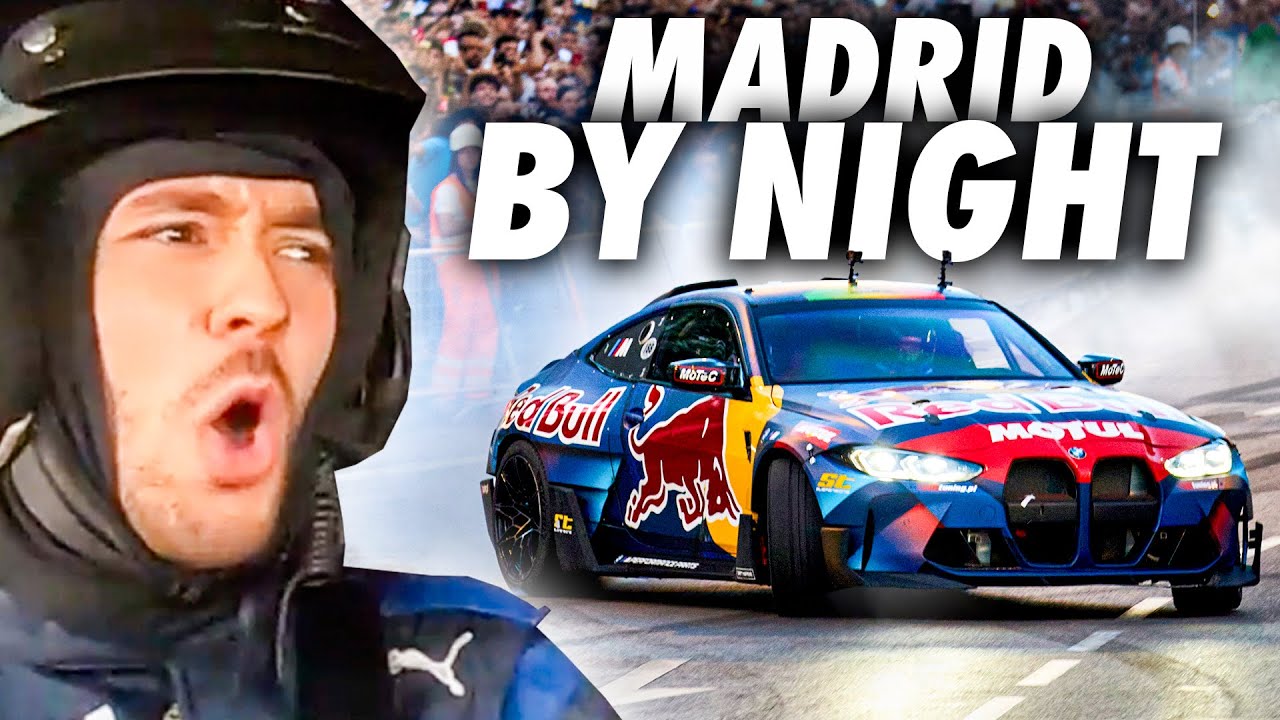 Night Time Drifts in Madrid – with 