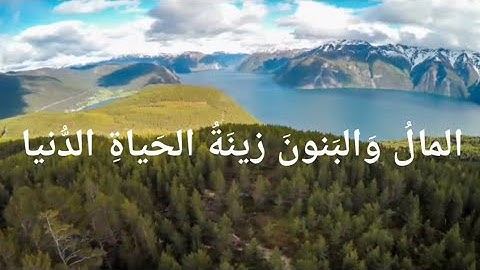 مقطع قصير تلاوة خاشعة من سورة الكهف - القارئ سعد الغامدي || Quran Karim