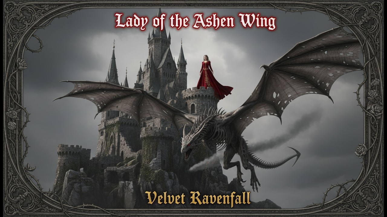 Lady of the Ashen Wing #Gothic #Dark #Folk #Drachen #Fantasy