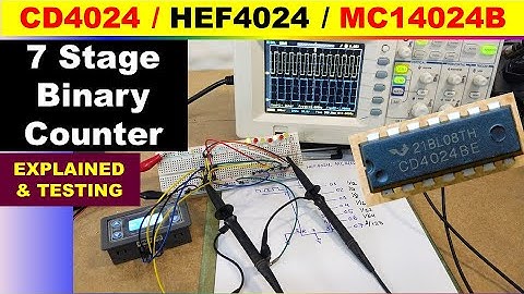 {1031} CD4024 7-stage binary counter
