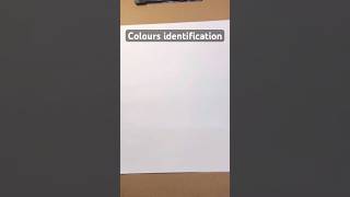Colours identification for play school children #basic #learning