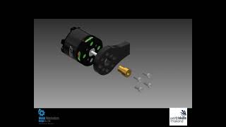 Assembly Exploded and Collapse Animation By Autodesk Inventor [CAD_i_Drawn] #Admin_Auy