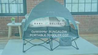 Baby Delight Go With Me Bungalow Portable Cot Resimi