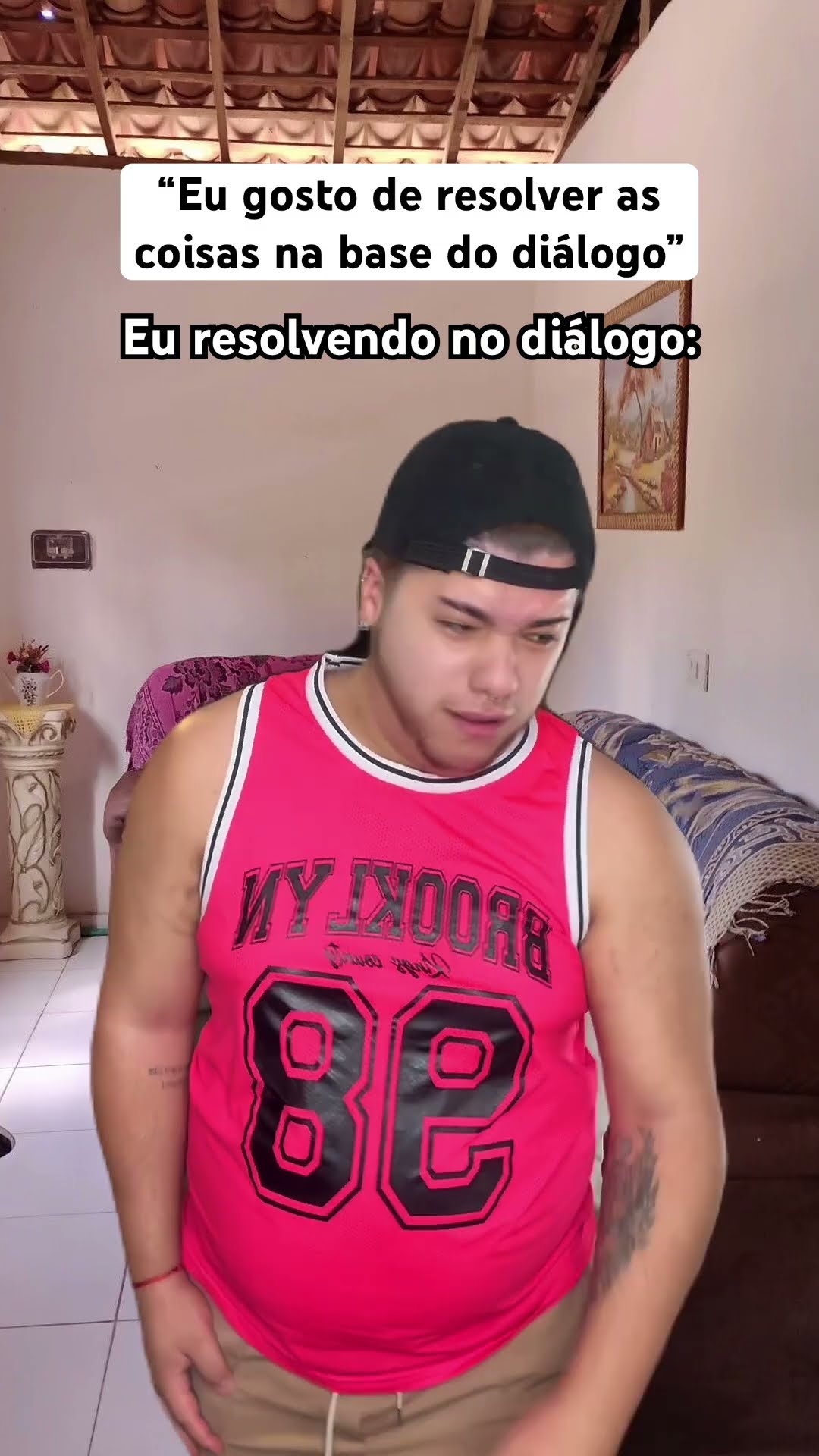 EU RESOLVENDO AS COISAS NO DIÁLOGO