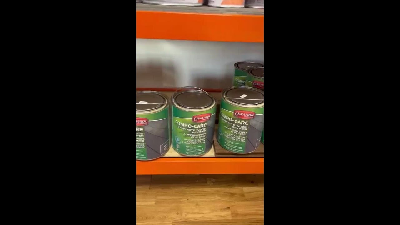 Owatrol Compo Care and Compoxell for Composite Wood. - YouTube