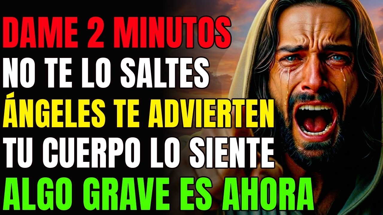 DIOS DICE: ÁNGELES HABLAN DE TU CUERPO; ALGO GRAVE SUCEDE EN ESTE MOMENTO... | MENSAJE DE DIOS HOY