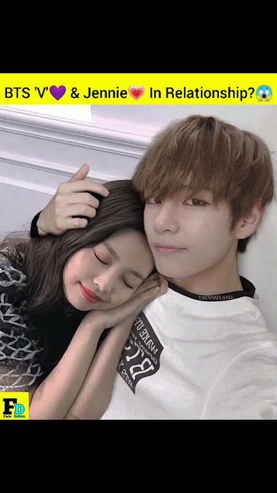 'V' and 'Jennie' in relationship 😱  #shorts #bts #taehyung #viral