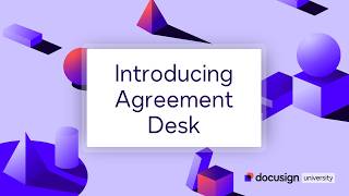 Introducing Agreement Desk