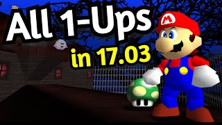 SM64 - All 1Ups in Big Boos Haunt (17.03) [TAS]