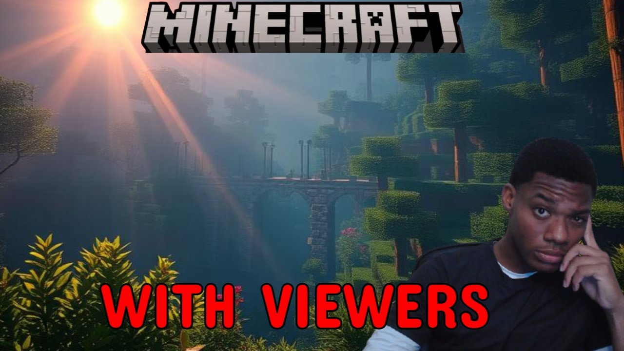 Playing Minecraft With Viewers LIVE 🔥 - YouTube