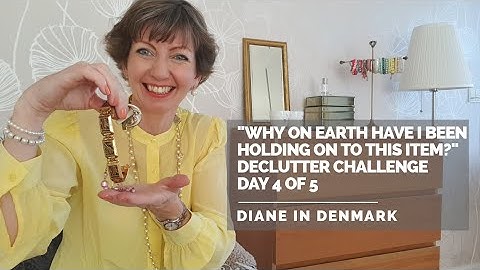 Why on earth have I been holding on to this item?! Declutter challenge! Day 4 of 5