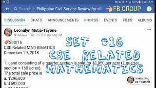 Set Cse Related Mathematics