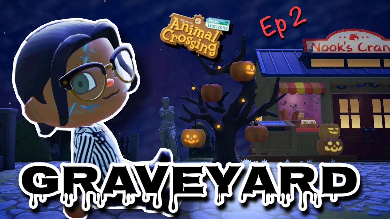 Decorating my graveyard in Animal Crossing New Horizons// Nightmare Before Christmas Ep2 YouTube