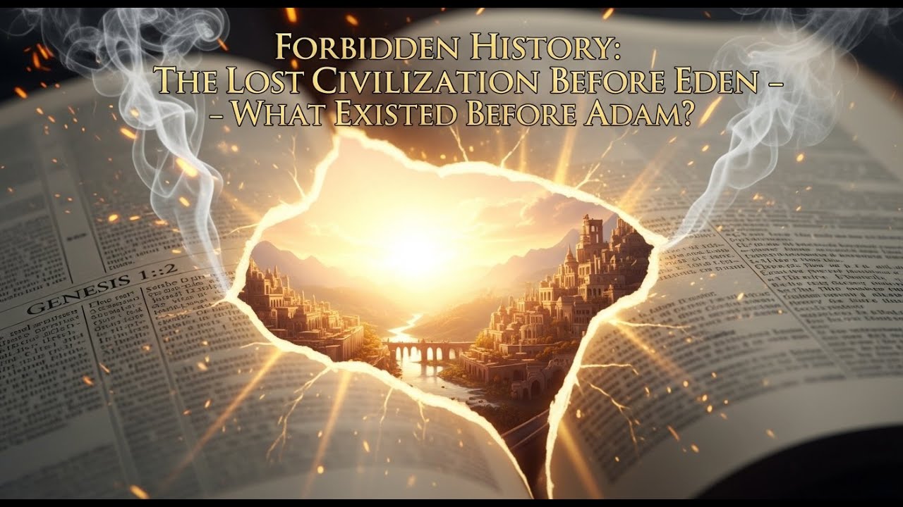 Forbidden History: The Lost Civilization Before Eden – What Existed Before Adam?