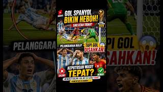 Kontroversi Gol Sah atau Harus Dianulir #shorts