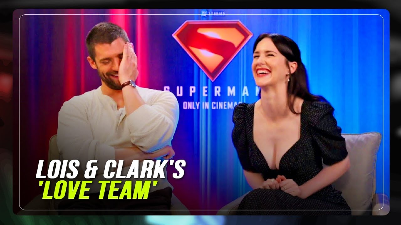 'Superman' in PH: David Corenswet, Rachel Brosnahan on being a 'love team' | ABS-CBN News