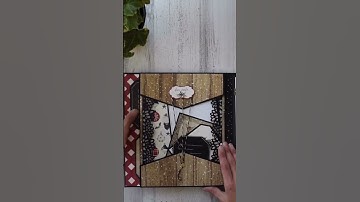 Christmas Mini Album DIY Scrapbook #minialbum #minialbumtutorial