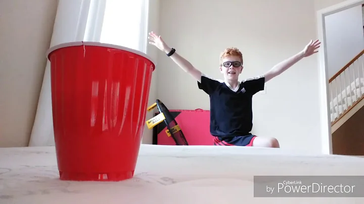 Ping Pong Trick Shots | Static Cat