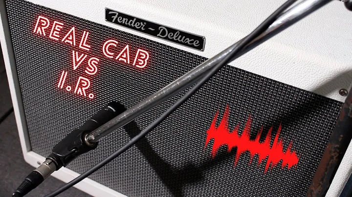Fender Hot Rod Deluxe | Real Cab vs IR | Impulse Response Comparison