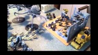Warhammer 40,000 Video Battle Report #4 - Orks vs Tyranids