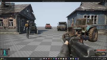 S.T.A.L.K.E.R на UE5. Первые пробы в работе.